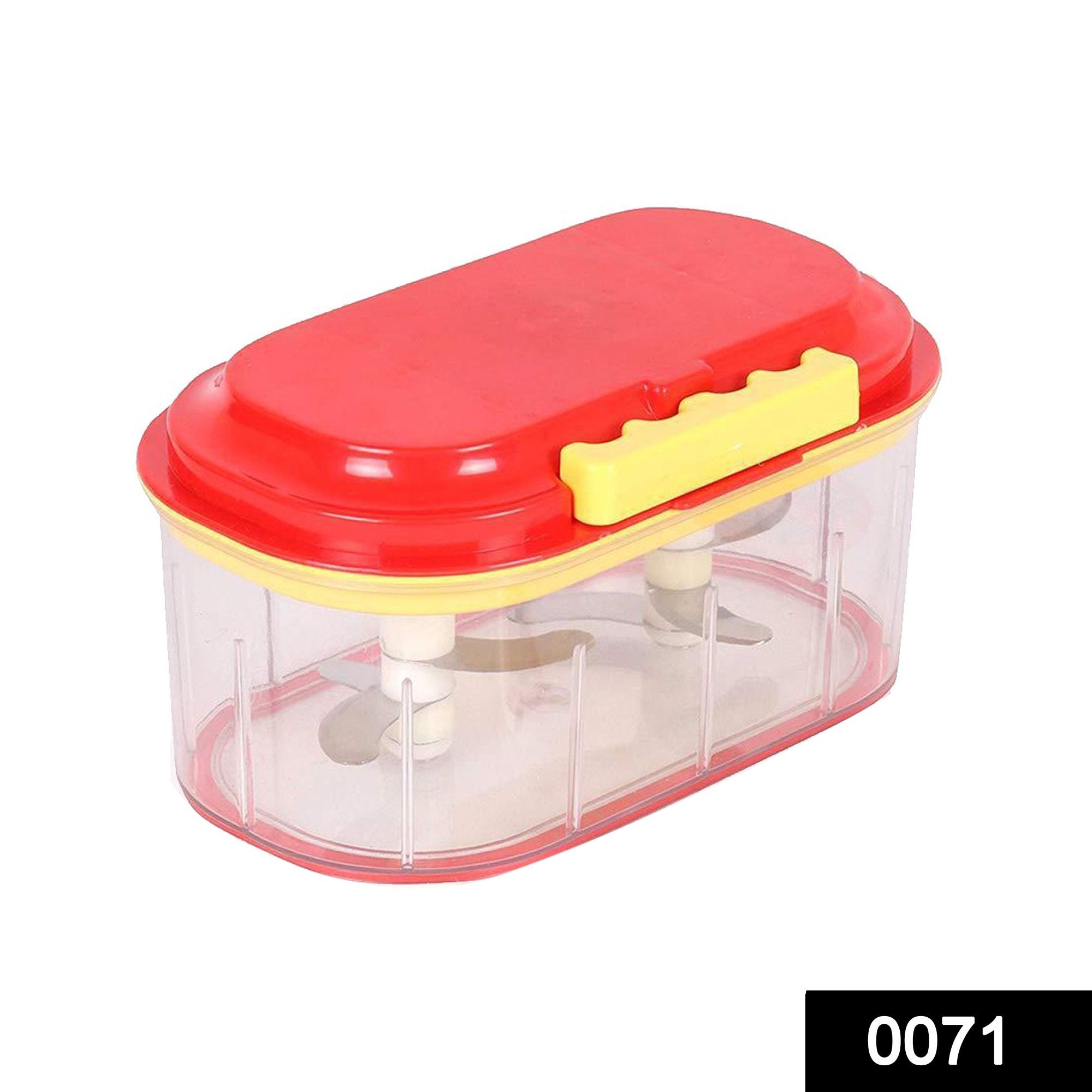 0071 Plastic Vegetable Chopper  (1000 ml) - SkyShopy 0071 Plastic Vegetable Chopper  (1000 ml) - SkyShopy